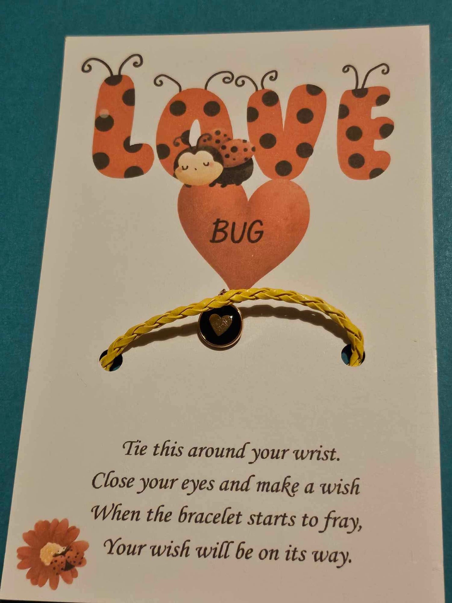 Love Bug Wish Bracelet