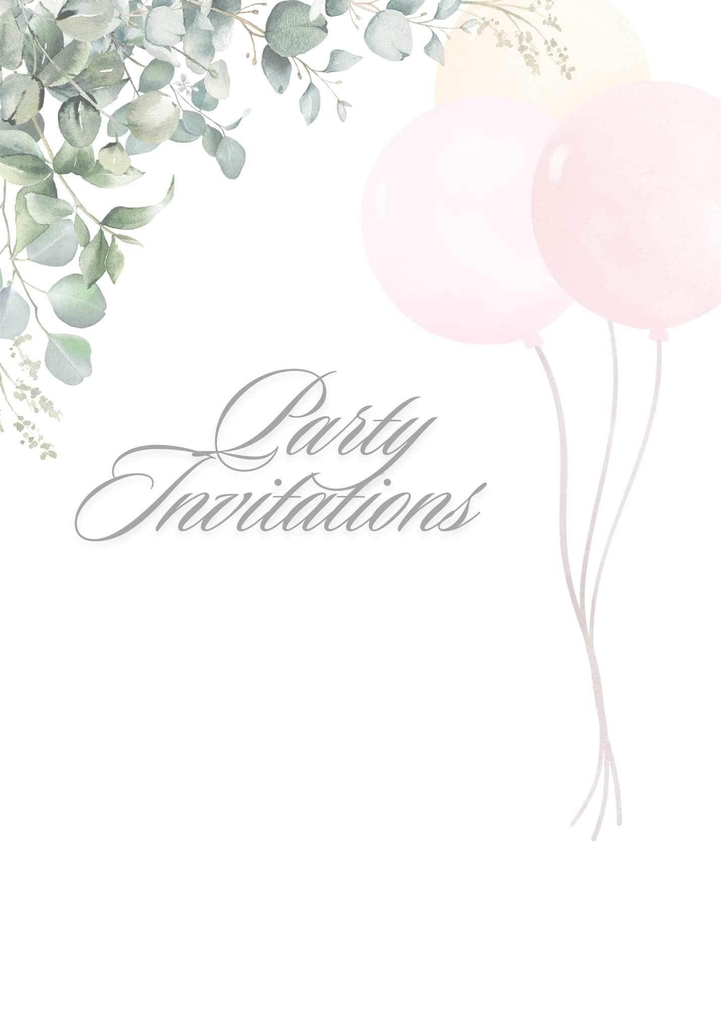 Party Invitations