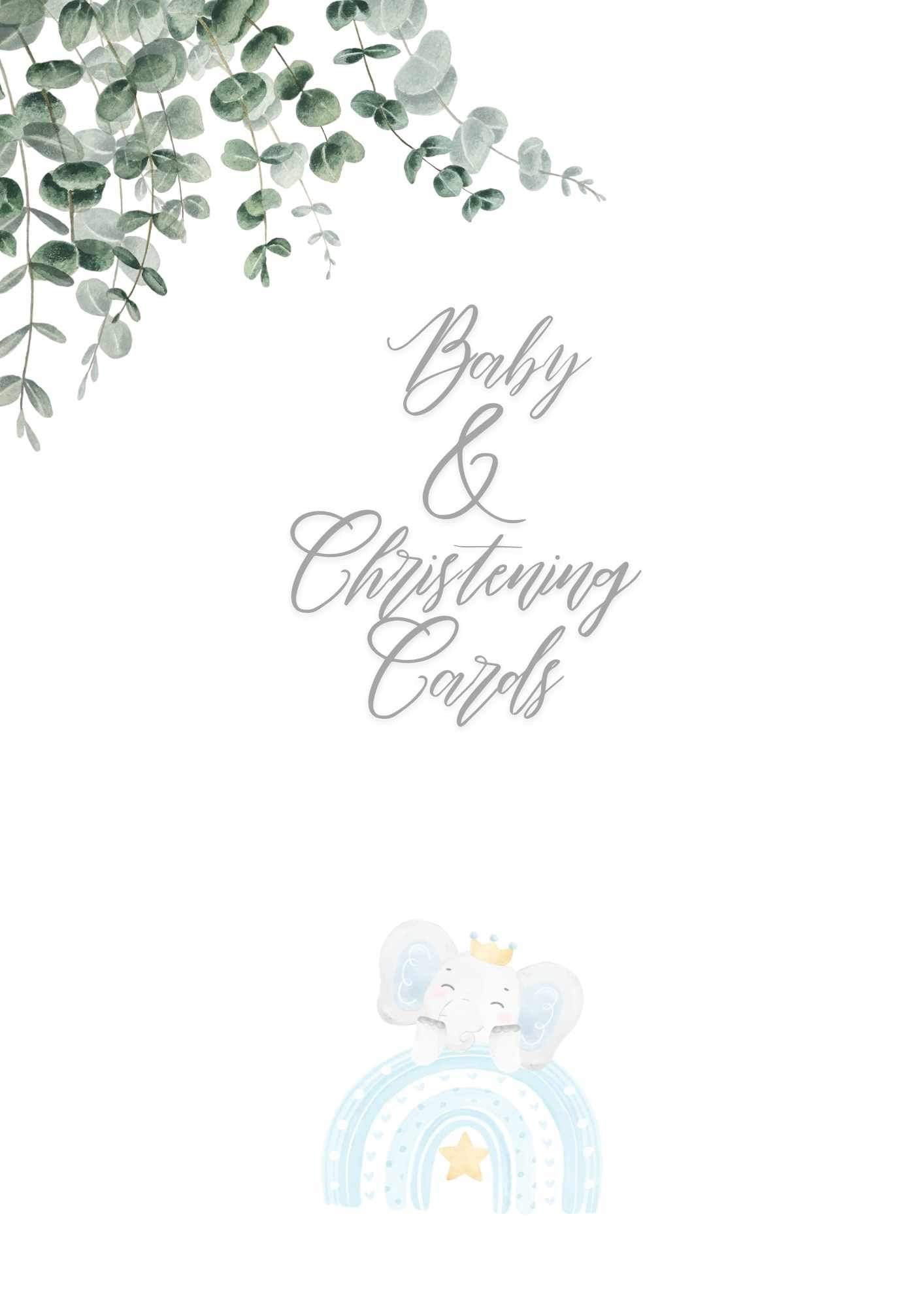 Baby & Christening Greeting Card