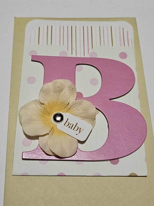 Baby Girl Gift Card Holder