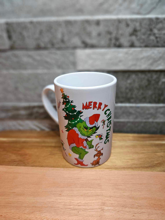 Grinch Inspired Christmas Cup