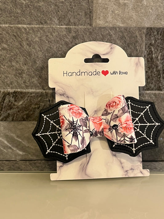 Halloween Themed Multilayered Bow