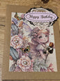 Vintage Happy Birthday Mystical Fairies Cards