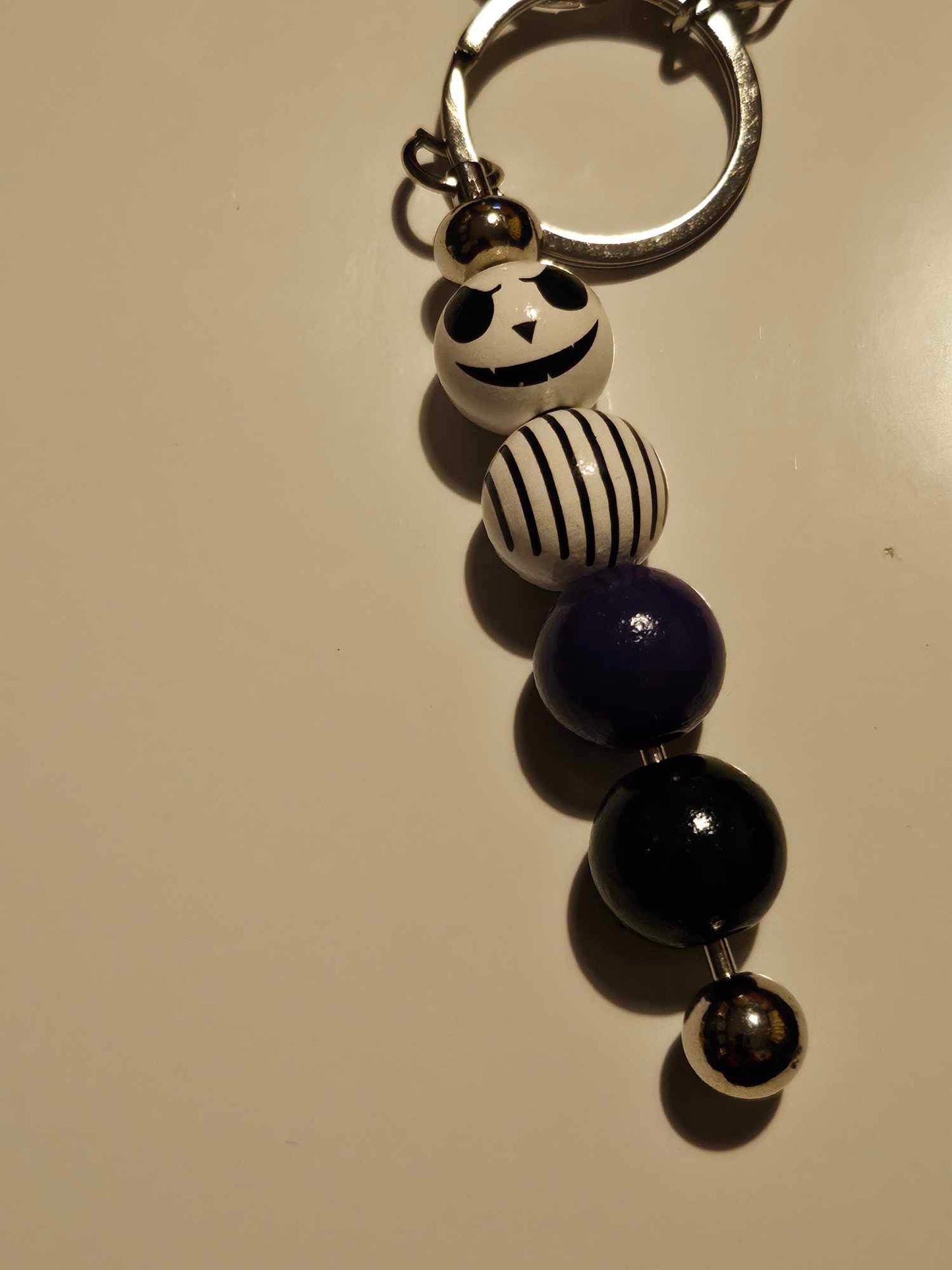 Nightmare Before Christmas Jack Skelton Inspired Keyring