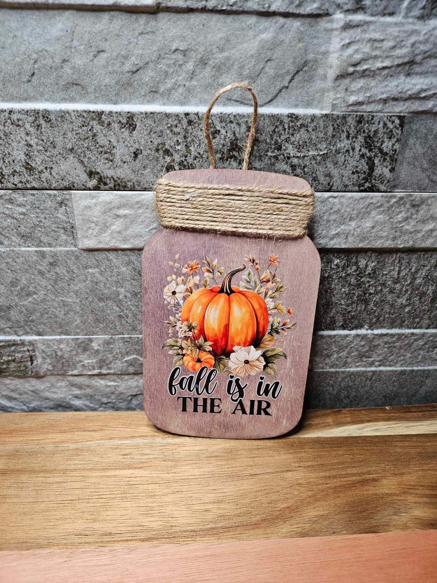 Mason Jar Decorative Plaques