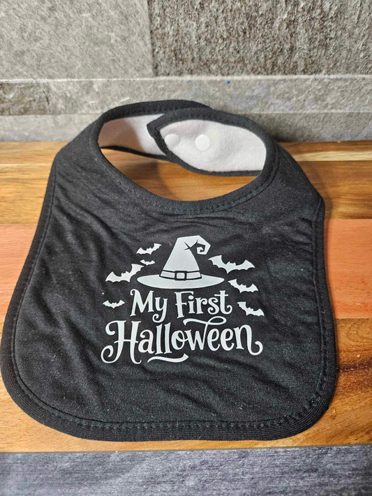 First Halloween Baby Bibs