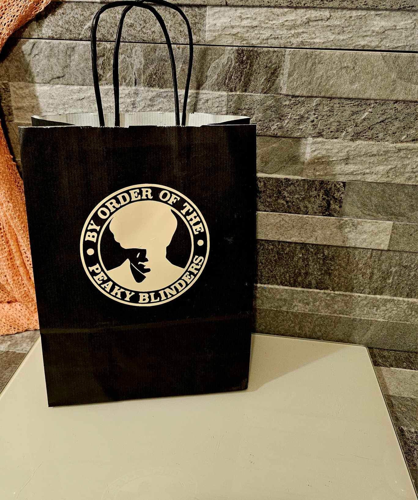 Peaky Blinders Inspired Paper Party Bag