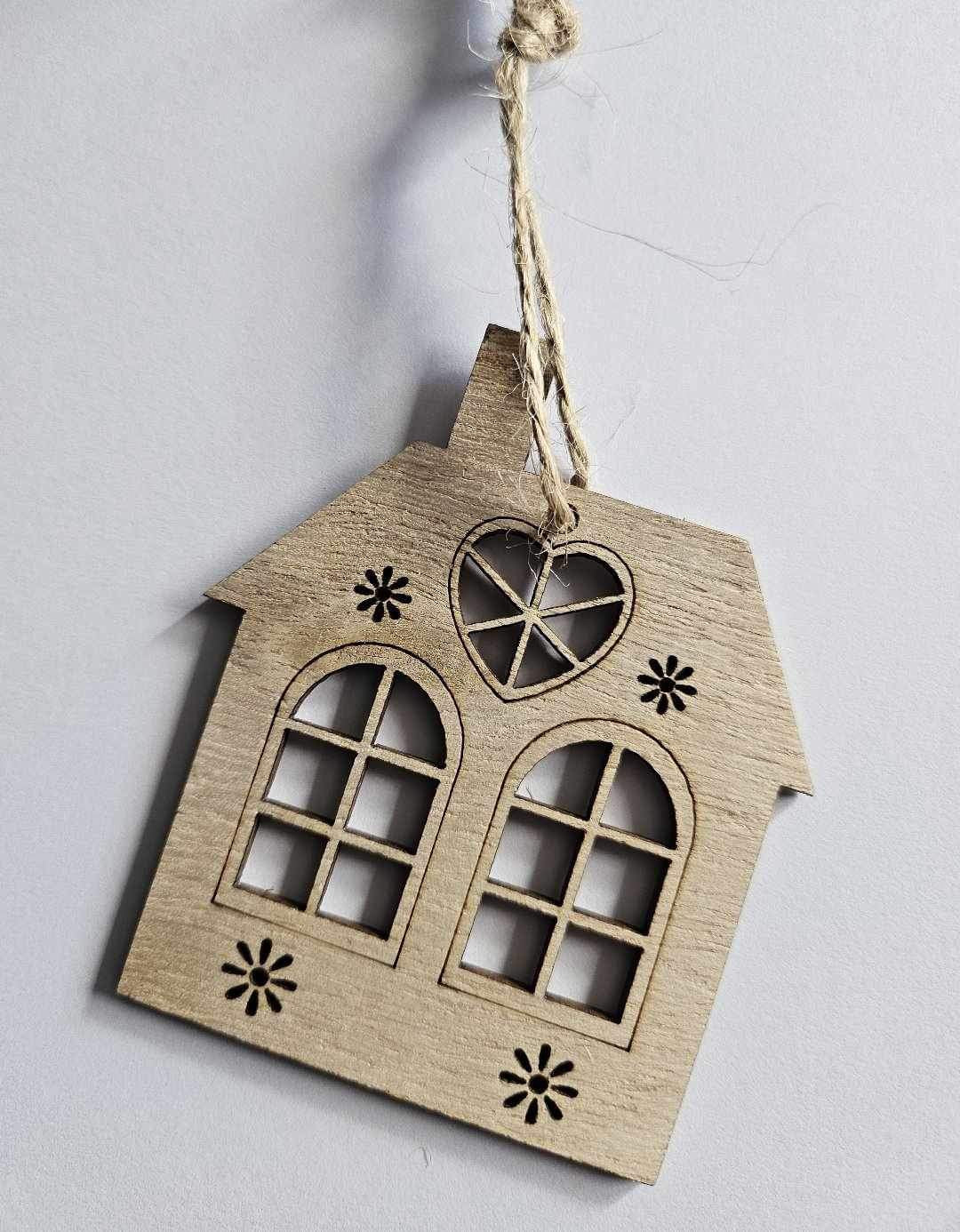 Wooden Hanging House Decoration