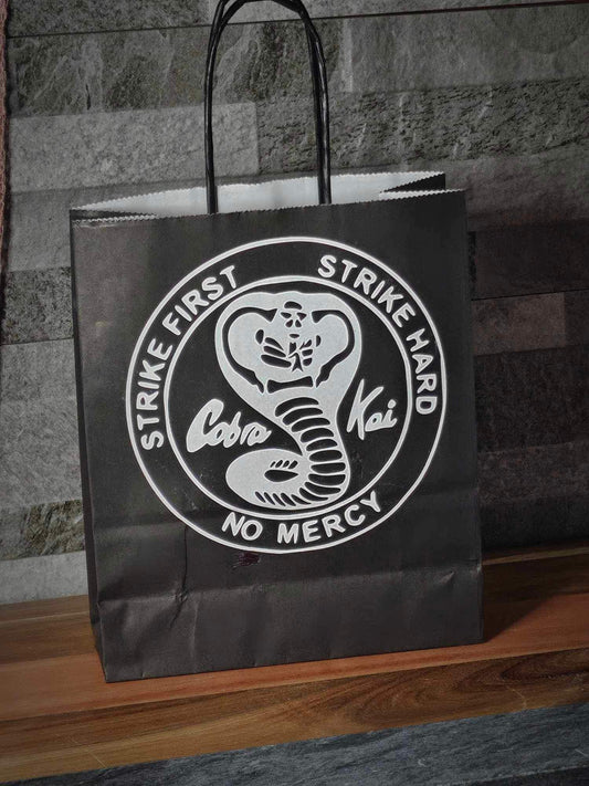 Cobra Kai Inspired Paper Party Bag