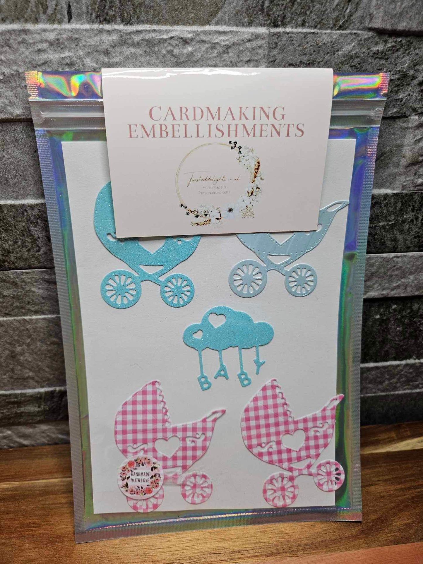 Baby Themed Craft Embellishment Pack