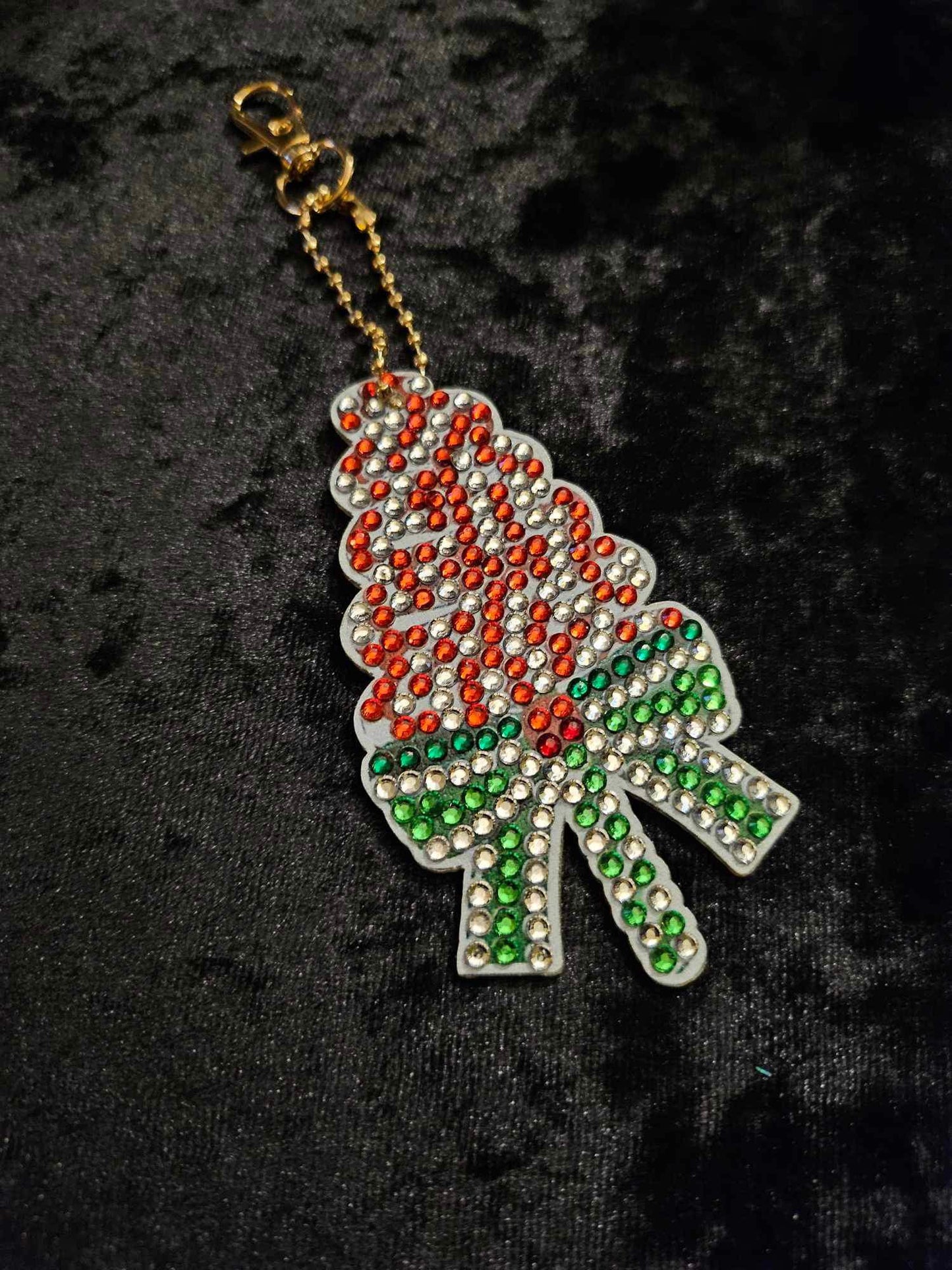 Christmas Diamond Painted Keychain