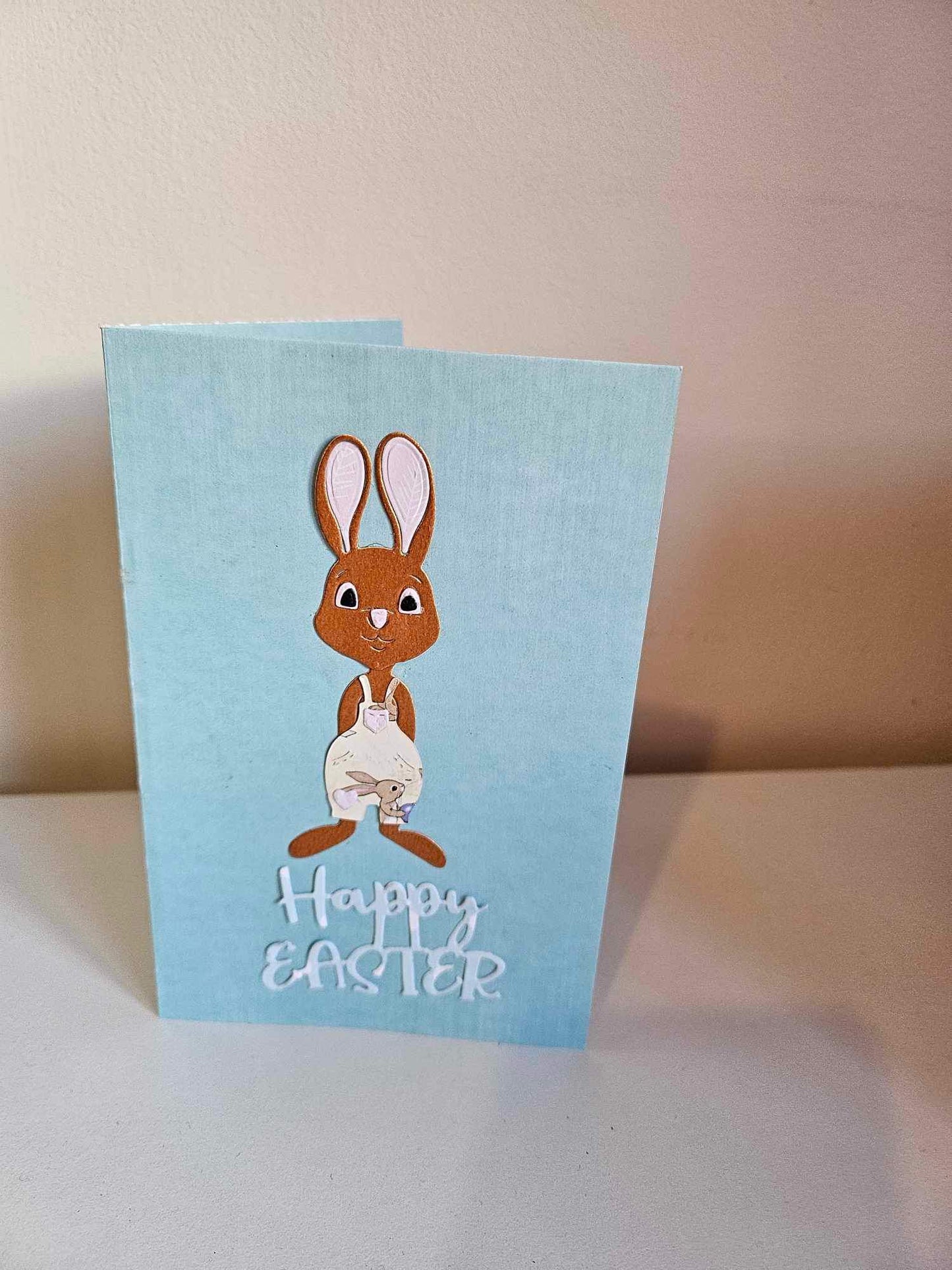 Easter Bunny Gift Card Holder Greeting Card