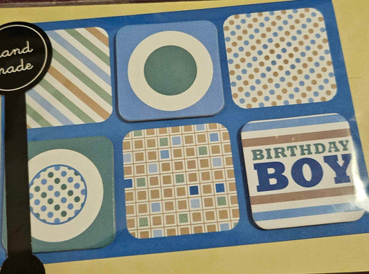 Birthday Boy Gift Card Holder