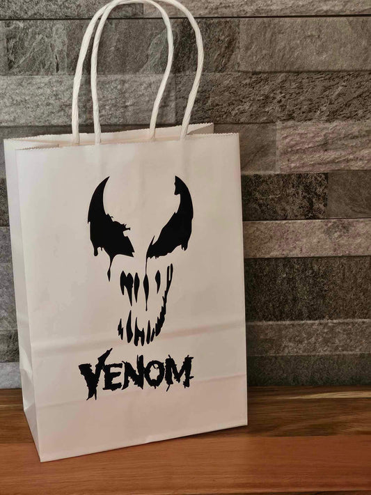 Venom Inspired Paper Party Bag