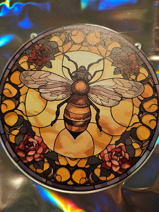 Bee Themed Suncatcher