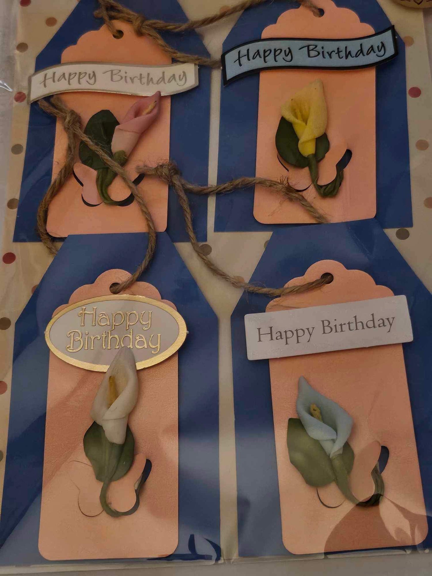 Birthday Themed Gift Tags