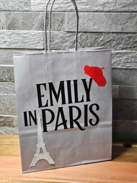 Emily In Paris Inspired Paper Party Bag