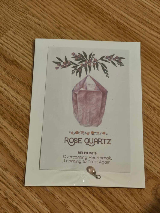 Rose Quartz Charm