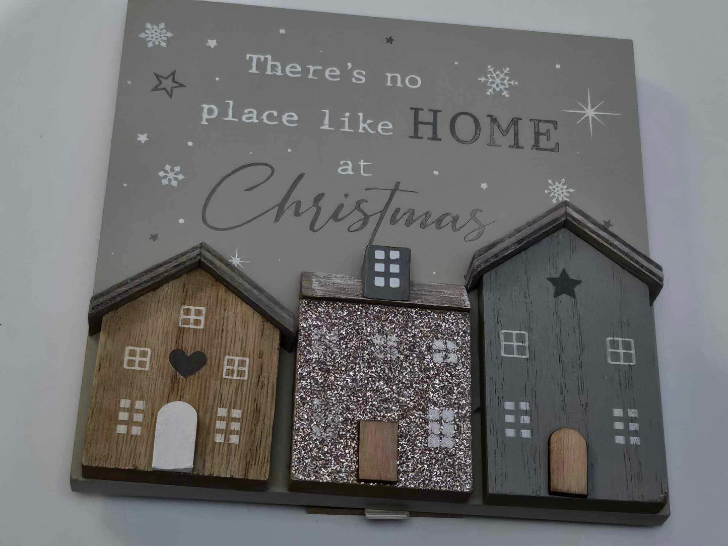 Christmas Home Standing Plaque