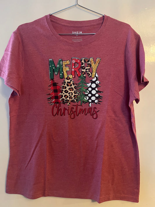 Women’s Size 14-16 Christmas T Shirt