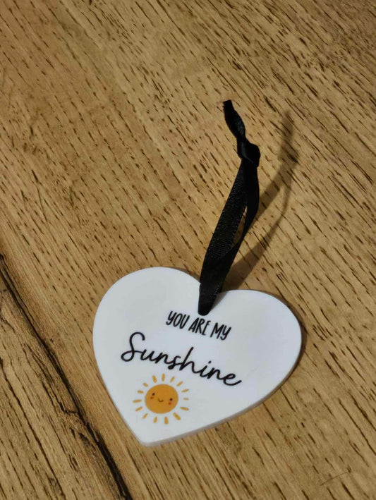 Sunshine Heart Hanging Decoration