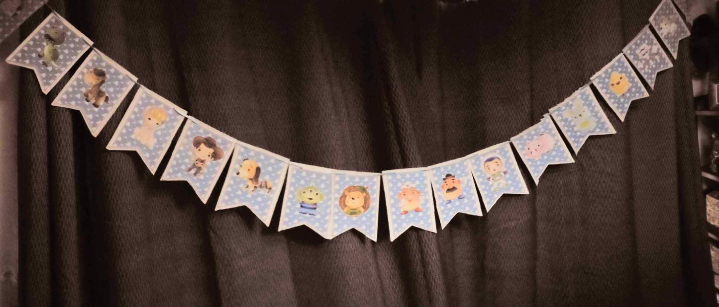 Toy Story Inspired Party Banner