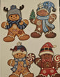 Wooden Hanging Gingerbread Decorations