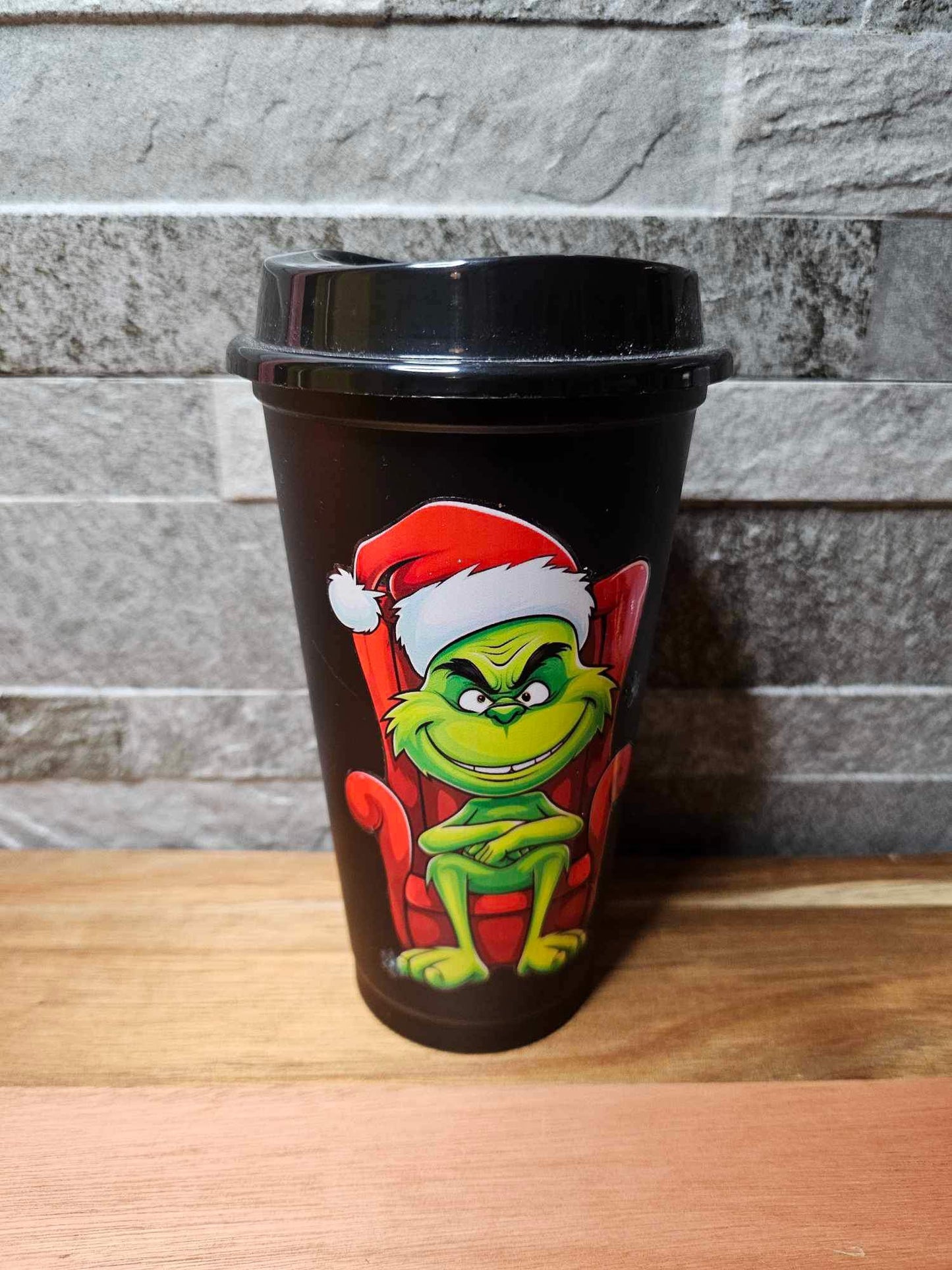 Grinch Inspired Hot Cup