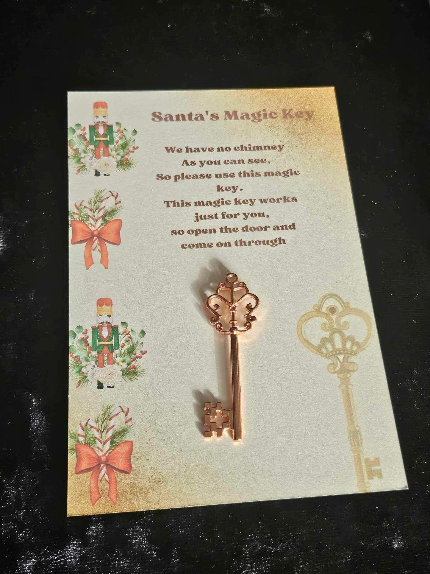 Santas Magic Key Christmas Eve Box Filler