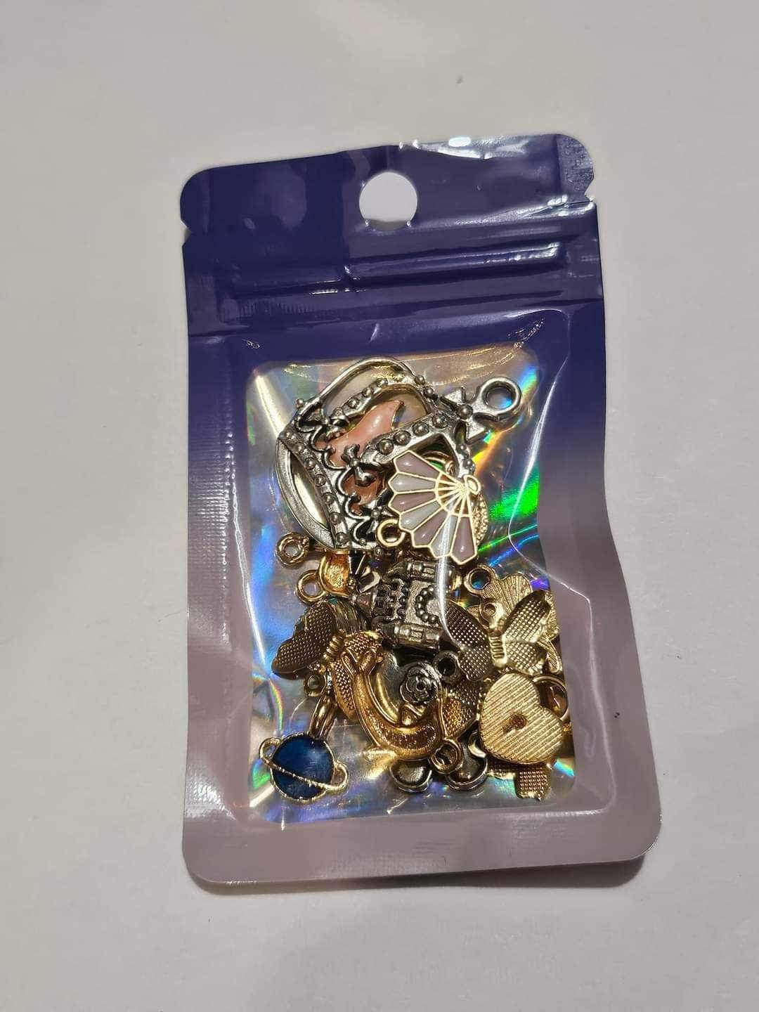 Metal Charm Craft Baggies