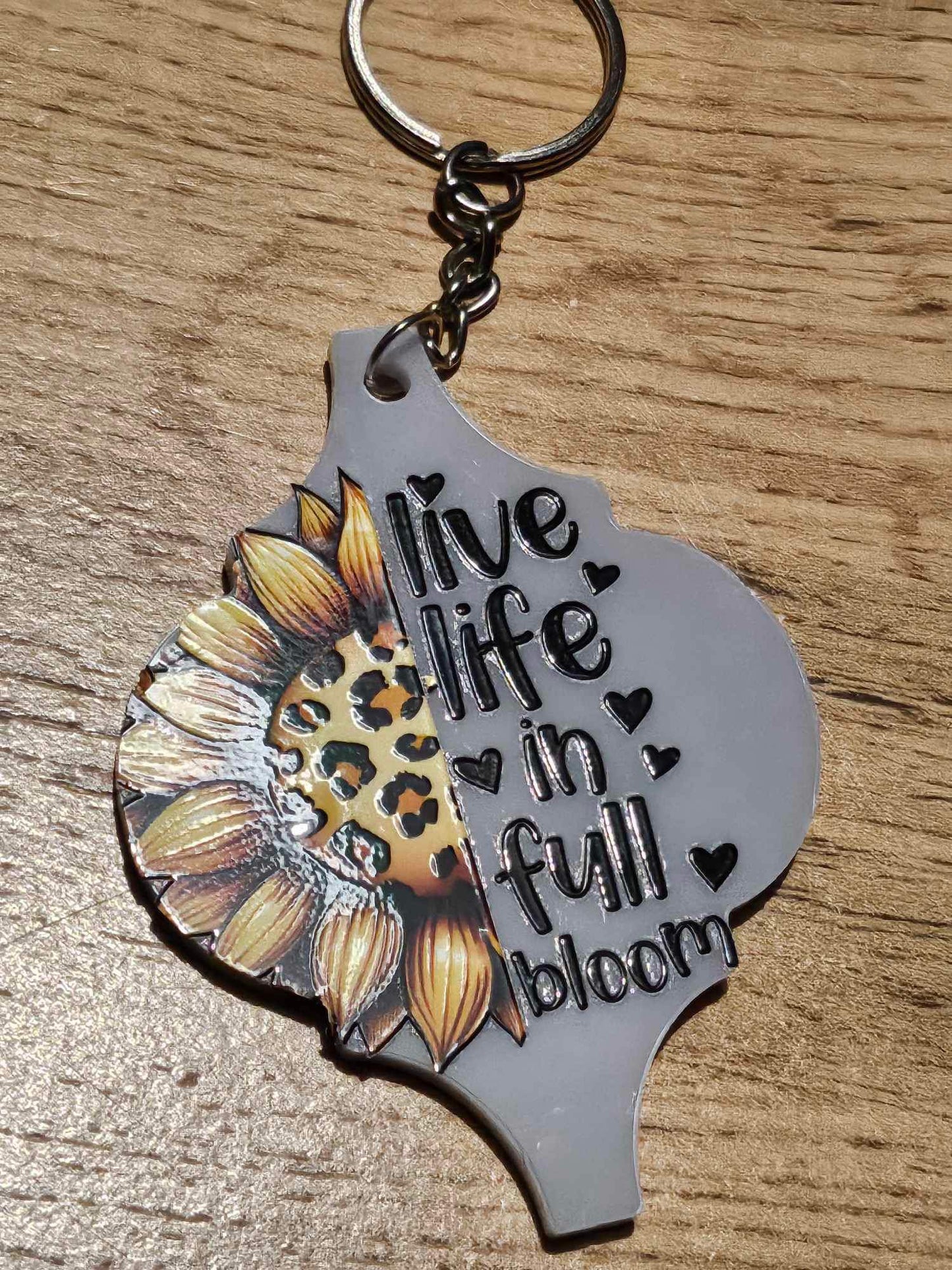 Life In Bloom Keyring