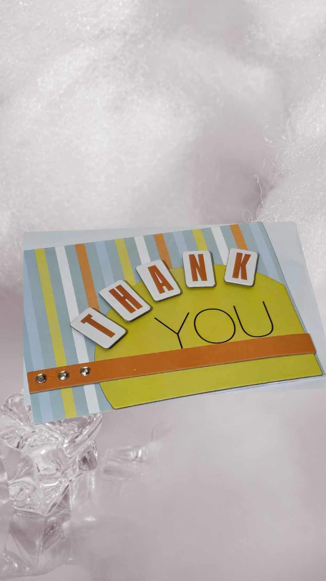 Handmade Thankyou Card