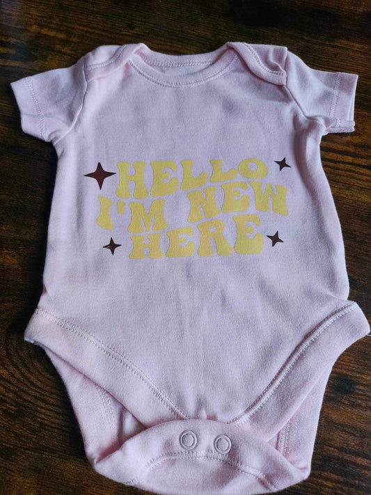 First Size Taylor Swift Inspired Baby Vest