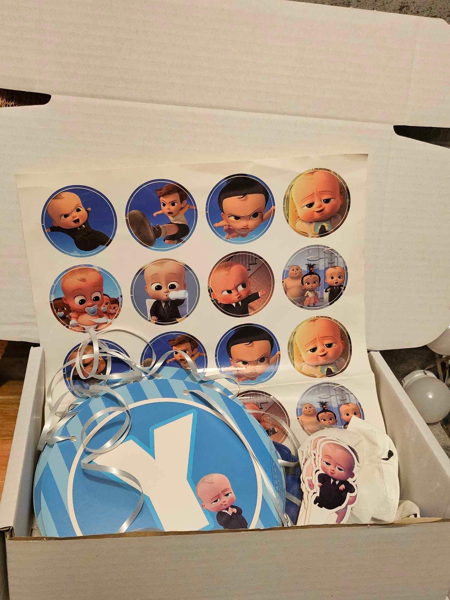 Boss Baby Inspired Party Package