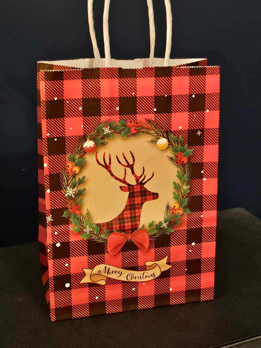 Christmas Themed Paper Party Bag