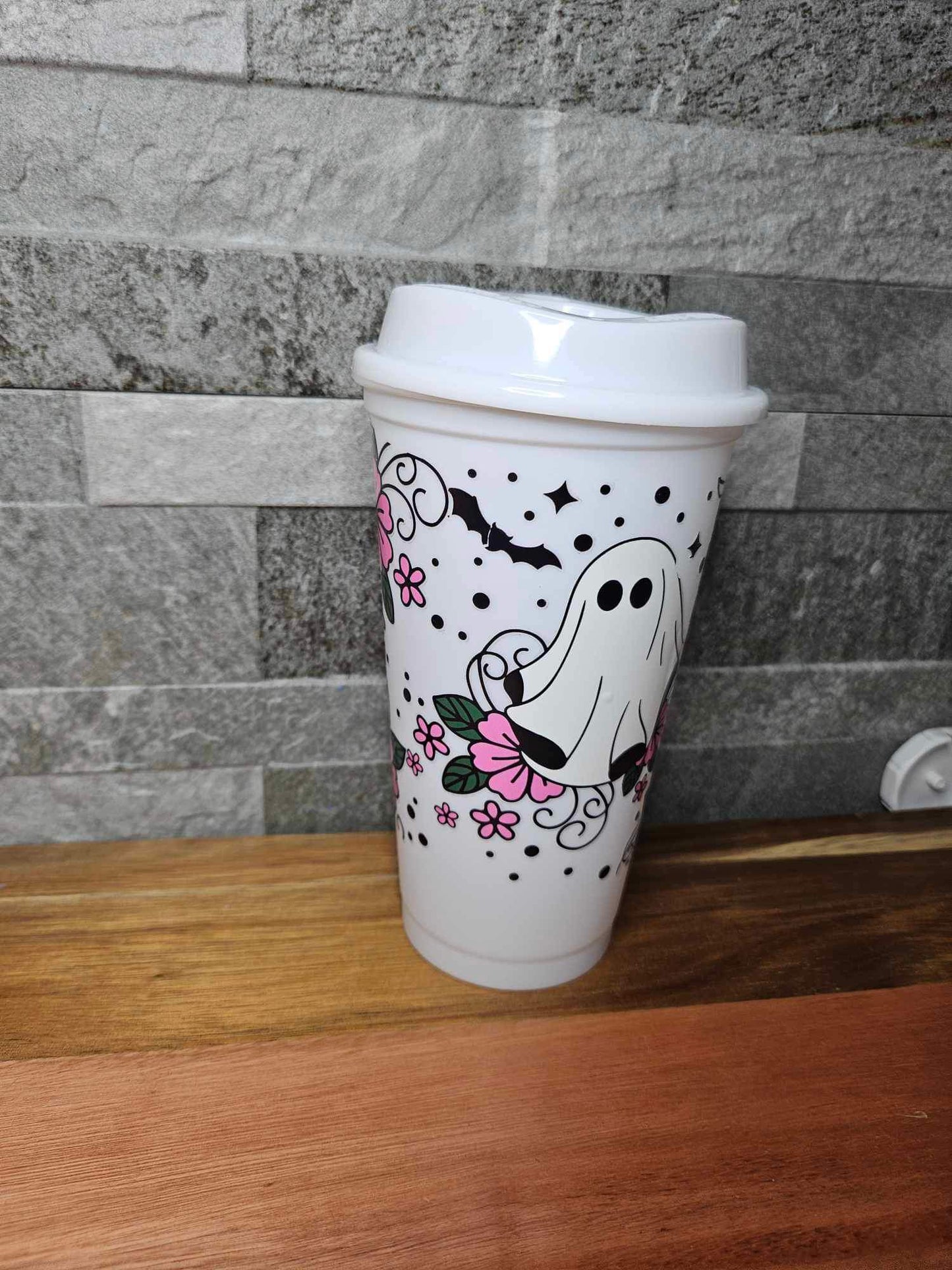 Halloween Themed Hot Cup