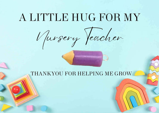 Nursery Teacher Pocket Hug Gift