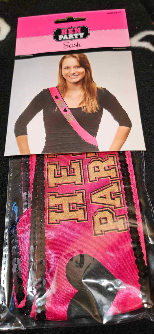 Hen Party Sash