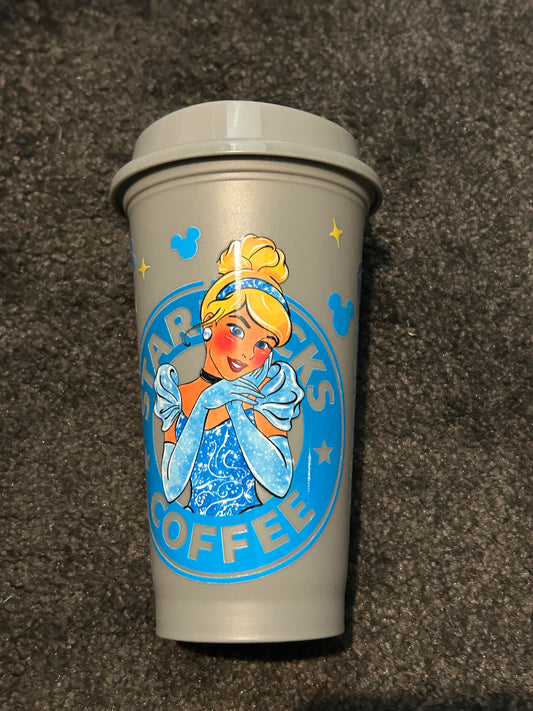 Disney Cinderella Inspired Hot Cup