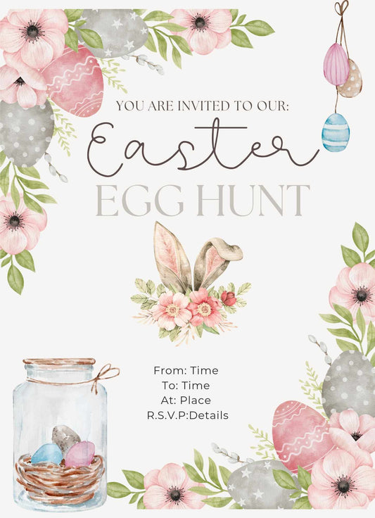 Easter Egg Hunt Invitation