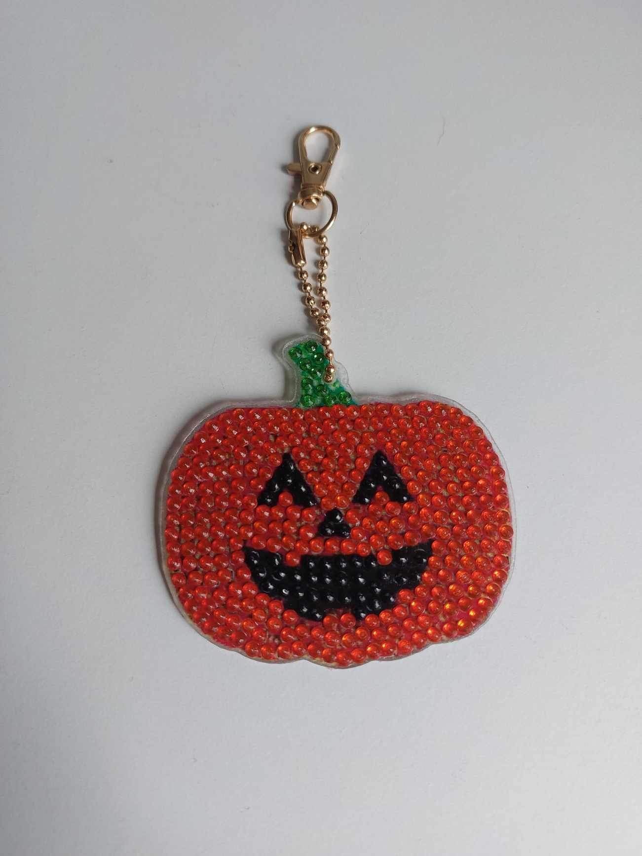 Halloween Themed Diamond Painted Keyring