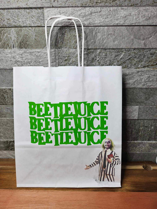 Beetle juice Inspired Paper Party Bag