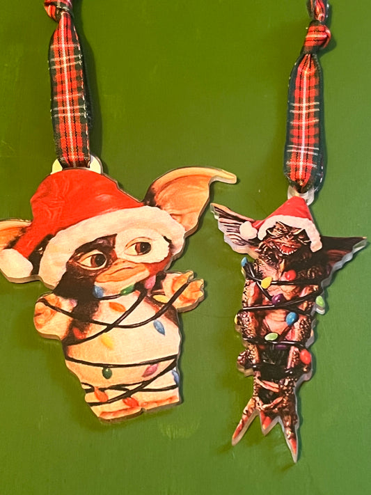 Gremlins Xmas bauble set