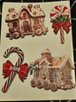 Christmas Themed Wooden Hanging Decoration Set