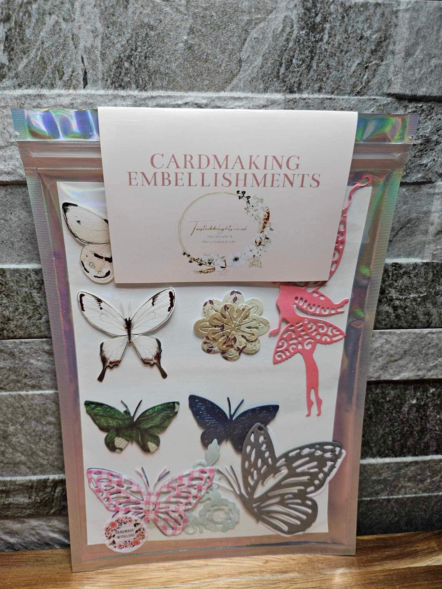 Insect & Animal Themed Craft Embellishment Pack