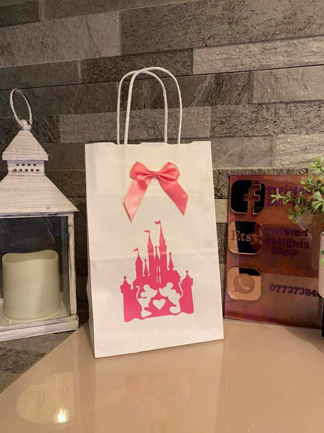 Disneyland Inspired Paper Party Bag