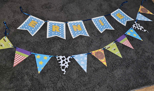 Toy Story Inspired Personalised Party Banner