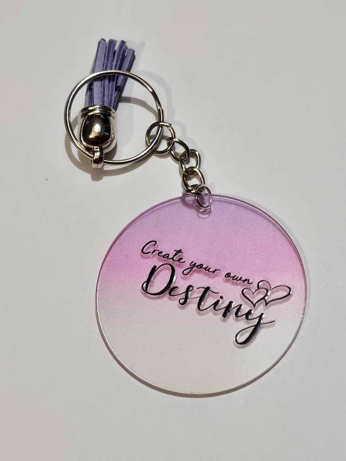 Create Your Own Destiny Keyring and Tassle Set