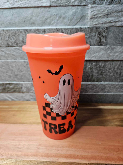 Halloween Themed Hot Cup