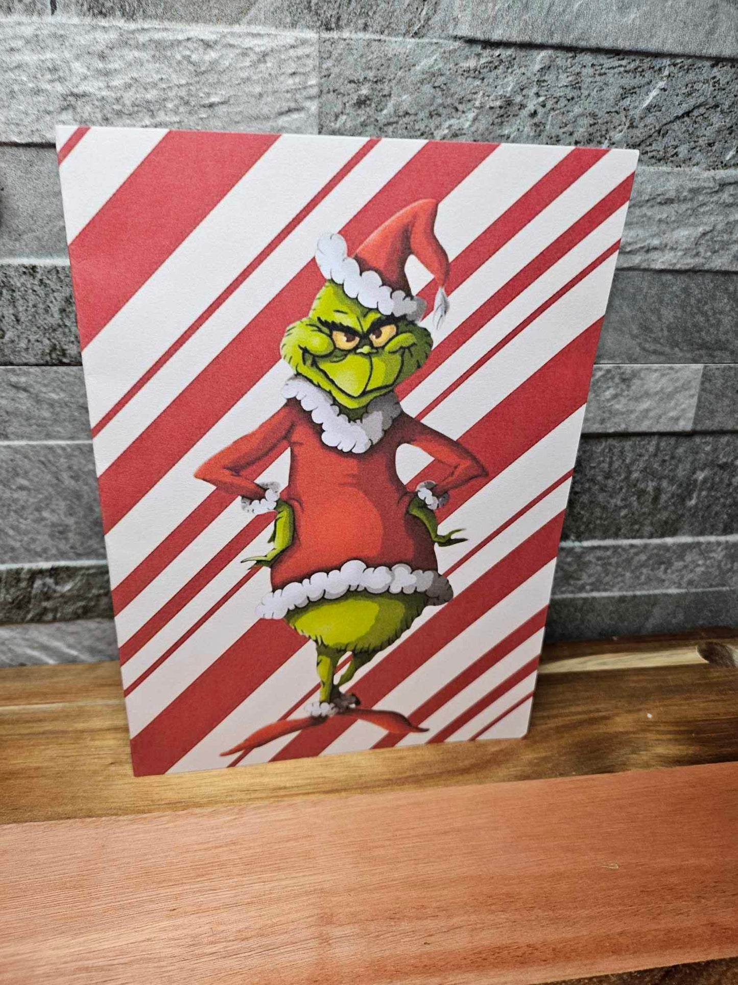 Grinch Inspired Christmas Card